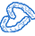 an icon of two invisalign braces